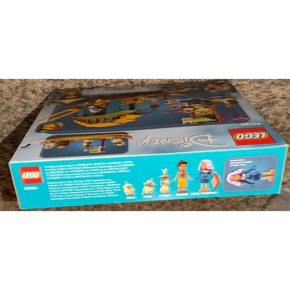 Lego-Disney Raya and the Last Dragon Boun's Boat Building Set (NWT) 43185